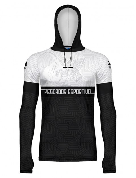 Camiseta de Pesca Masculina com Capuz Tamba - GOCPZ 06