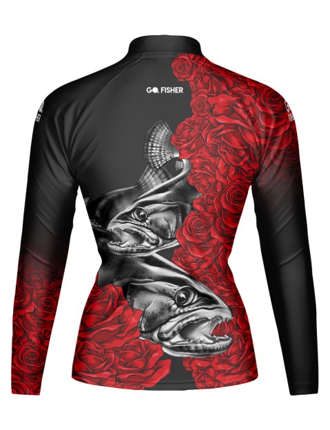 Camiseta de Pesca Feminina Go Fisher Traíra - GOG 03