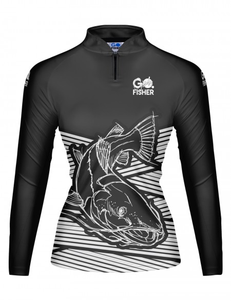 Camiseta de Pesca Feminina Go Fisher Pirarara - GOG 05