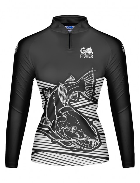 Camiseta de Pesca Feminina Go Fisher Pirarara - GOG 05