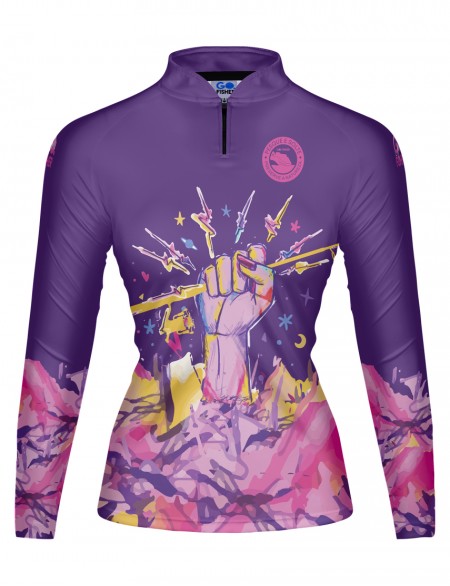 Camiseta de Pesca Feminina Go Fisher Girls Power - GOG 11