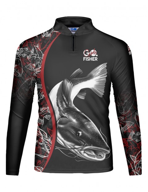 Camiseta de Pesca Infantil Feminina Go Fisher Pirarara - GOG 02