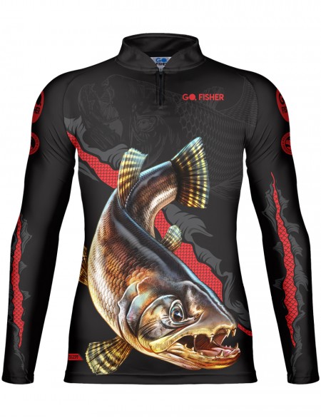 Camiseta de Pesca Go Fisher Action UV Traíra - GF 03