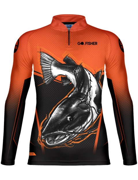 Camiseta de Pesca Go Fisher Action UV Pirarara - GF 05