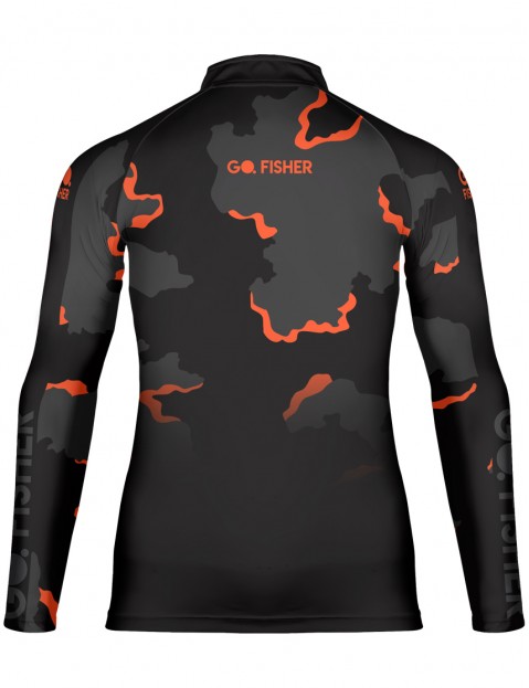 Camiseta de Pesca Go Fisher Action UV Camouflage - GF 07
