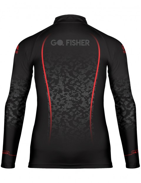 Camiseta de Pesca Go Fisher Action UV Camuflado - GF 08