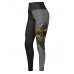 Calça Legging Feminina Action UV50 Dourado Rio - GOF02