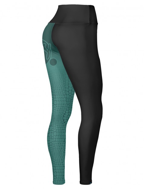 Calça Legging Feminina Action UV50 Go Green Skin - GOF07