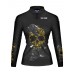 Camiseta de Pesca Feminina Go Fisher Dourado - GOG 04 - Personalizada