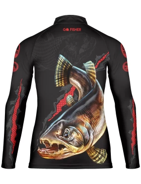 Camiseta de Pesca Go Fisher Action UV Traíra - GF 03