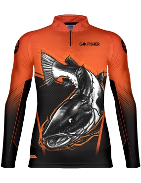 Camiseta de Pesca Go Fisher Action UV Pirarara - GF 05