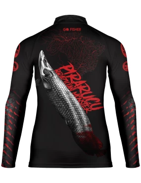 Camiseta de Pesca Go Fisher Action UV Pirarucu - GF 12